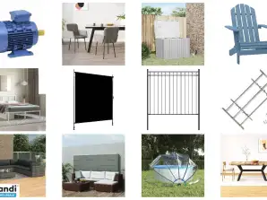 Lots de 606 unités Mobilier et Autres   Non testé