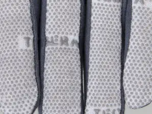 Tegera Textile Gloves 8128 Vinyl Nubbed Size 7 White/Grey