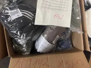 443 € už 83 vienetus – firminiai drabužiai moterims ir Vyrai, Grąžinimas, B-sandėlis, A-sandėlis, Mišrūs padėklai, Likusios atsargos, Padėklų prekės, Didmeninė prekyba, Galima įsigyti iš karto