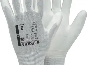 Tegera Synthetikhandschuhe 850 Größe 9 weiß