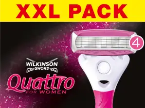 WILKINSON QUATTRO FOR WOMEN RASIERKLINGEN 6ER