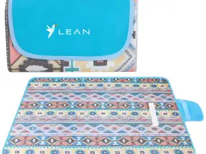Strand Picknickdeken Opvouwbaar LEAN Patronen 200 x 200cm