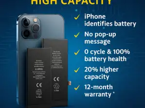 ? iPhone Run Diagnostics Batteries for iPhone 12–15 | Standard & High Capacity | 12-Month Warranty