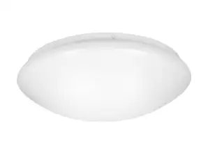 VEGA MV LED NY 18W belysningsplafond med mikrobølgebevægelsessensor. 1260lm. IP44. 4000K. PMMA stål