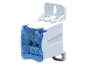 80A distributionsblok. 16 mm indgangsterminal?. 4x6mm udgangsterminaler? 2x16mm?