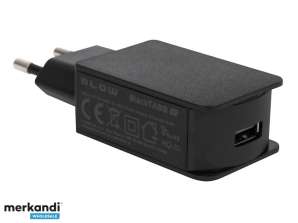 76 032# Vægoplader USB-stik 2a sort