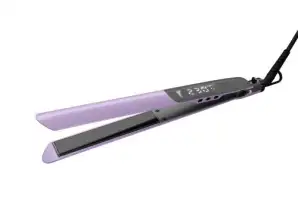 AD 2329 Keratin glattejern | Keramisk keratinbelægning | LCD-skærm | 6 Temperaturniveauer | Termisk handsketaske