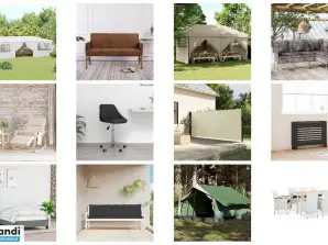Lot de 419 unités Mobilier et autres   Non testé