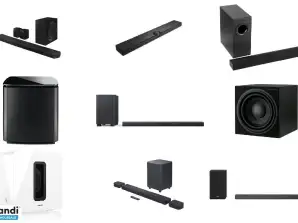 Lot de 63 unités d'appareils Home Cinéma Occasion fonctionnel