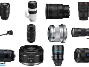 Lot de 287 unités d'objectifs d'appareil photo   Occasion fonctionn...