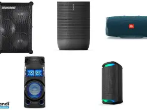 Lot de 75 unités des enceintes Bluetooth non fonctionnel