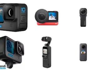 Lot de 174 Caméras d'action  GoPro  DJI...    Non fonctionnel