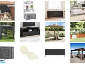 Lot de 585 unités de Mobilier et autres   Non testé