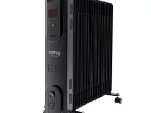 CR 7814 Oliefyldt led radiator med fjernbetjening 13 finner