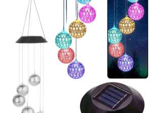 Сонячні садові ліхтарі LED Bells Марокканські кулі 70см