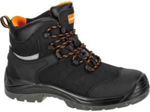 Nubukstiefel schwarz S3