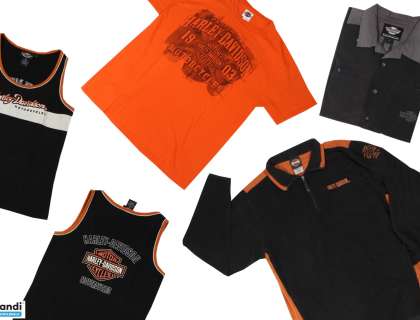 Shop Harley Davidson Unisex Blended Fabrics Street Style