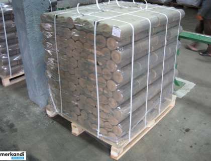 Briquetas de madera 100 pini kay