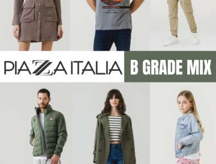 Stock Clothing Mix PIAZZA ITALIA Grade B / Stockclothing PIAZZA ITALIA B  Grade - Spain, New - The wholesale platform