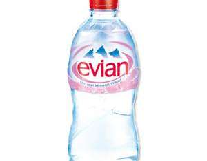 Minerální voda Evian 500ml a 750ml