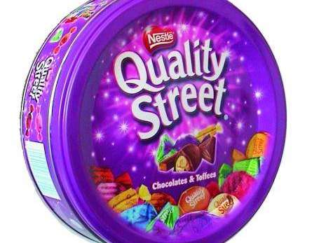 Nestlé Quality Street Chocolate & Toffee 480 g - Posten Großhandel Export Europa