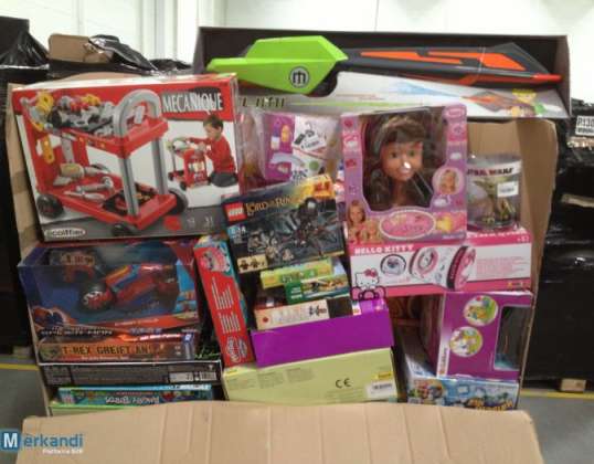 Toys - Returns Pallets, College Bags, Palet Mix, Returns & Re-Sale of Toys