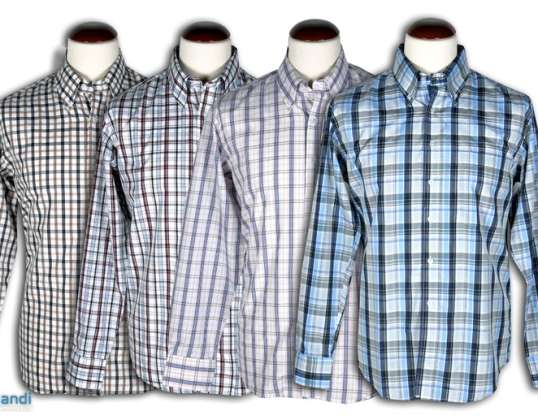 Camicie da uomo Ref. 1104 Taglie dalla 39 alla 45. Taglie e colori assortiti.