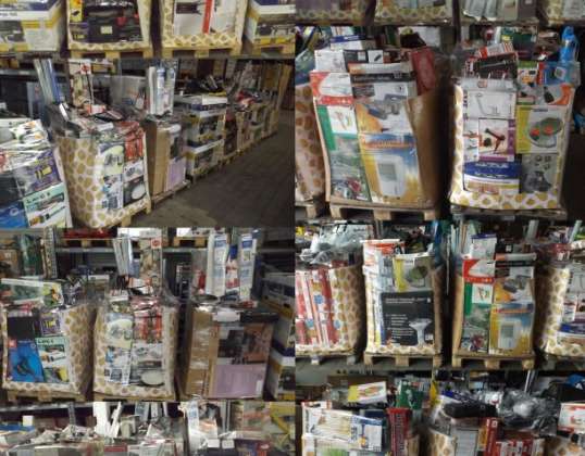 Truckload mixed pallets of a large German discount store - for € 5, 400 - Export only!
