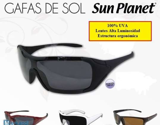 Lunettes de soleil Sun Planet 100% UVA - LIQUIDATION