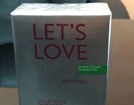 BENETTON LET'S LOVE Damen Parfum Sonderposten
