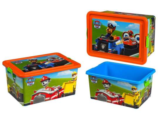 Boite de Rangement Plastique 45cm PAT PATROUILLE