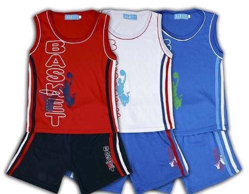 Children's Sets Ref. 036 Sizes 1 to 5. Assorted colors.