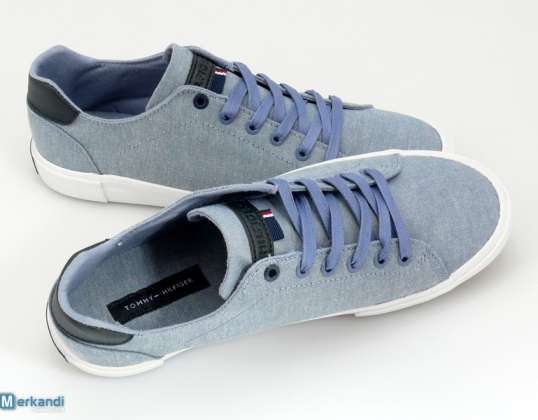 TOMMY HILFIGER HERENSCHOENEN - BLAUW goedkoop