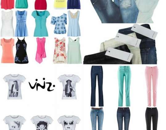 Markalar Giyim Mix başlangıç ​​paketi - Vero Moda, Vinizi Tom Tailor ...