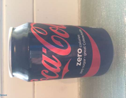 Getränke - Coca Cola Zero 330ml ohne Pfand für Export