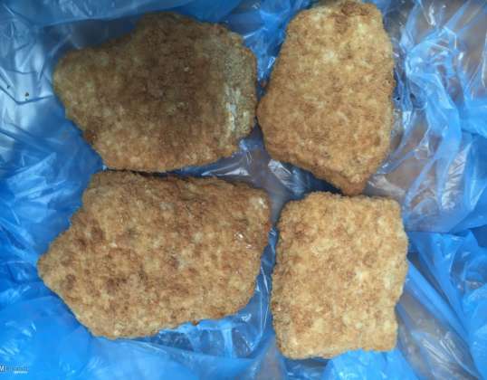 Frozen cod loins - breaded fish at a low price