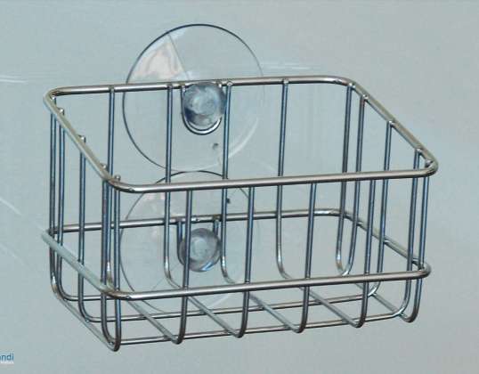 Rectangular bathroom basket