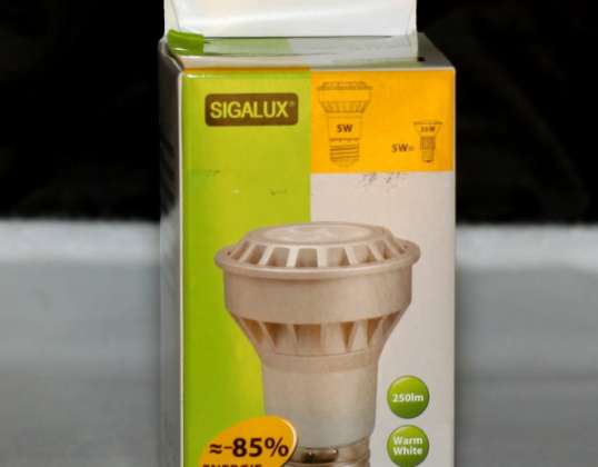 LED LAMP Sigalux JDR 3167 5W LIGHT BULB BULB SAVING LAMP