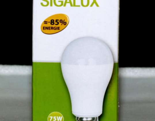 LÁMPARA LED DE ALTA POTENCIA Sigalux A60 3291 13.6W BOMBILLA SP