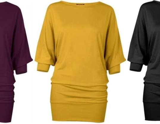 Tunika Pullover verschiedene Farben Großhändler aus Polen