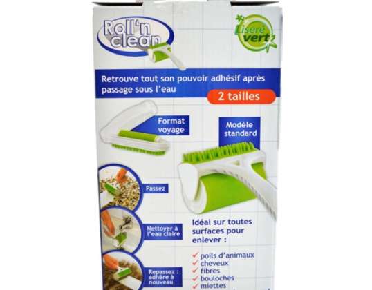 JUEGO DE 2 ROLLOS DE SILICONA ROLL'N CLEAN