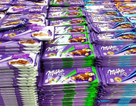 Milka chocolate de 100 g de diferentes tipos, Kinder huevo T3 (3x20g)