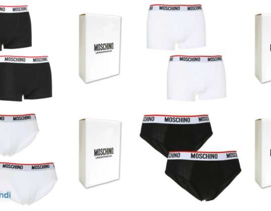 Moschino Unterwäsche Boxershorts Slips Herren Mix - 2er Pack