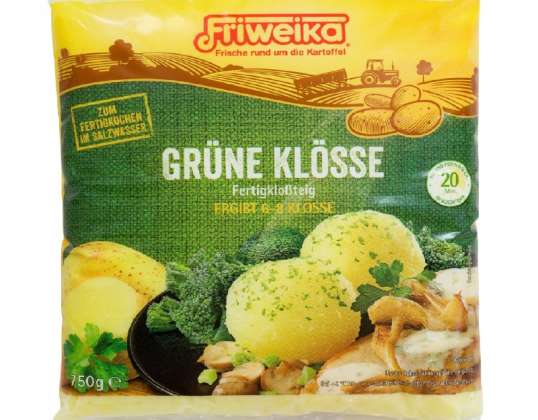 Kloßteig Grüne Klöße 12 x 750 g