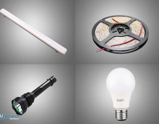 LED lighting liquidation LED strips, battens, floodlights, flashlights