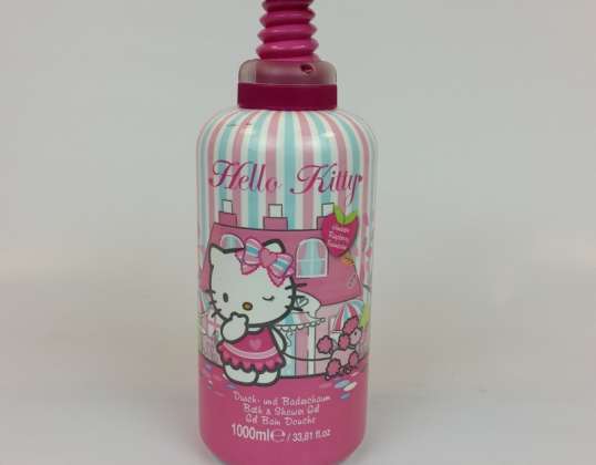 Hello Kitty Duschgel 1000ML in Großmengen einkaufen