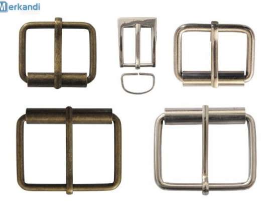 Закопчалки за колани, метални презрамки с различни размери
