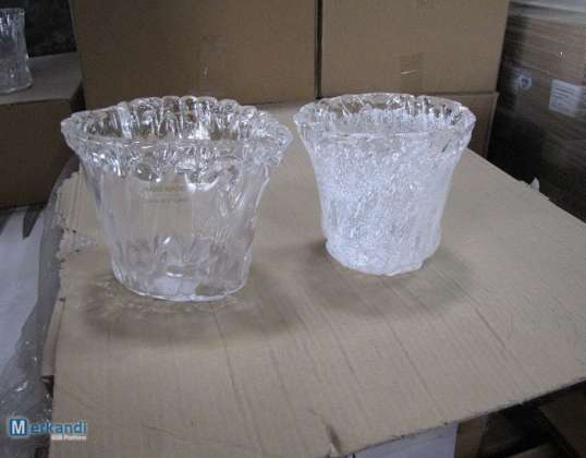 POLNISCHE große Glastöpfe für Orchideen 19cm - 2200 Stück