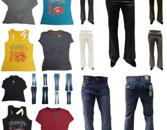 Mix Kleidung: Pullover, Tops, Hosen stark reduziert