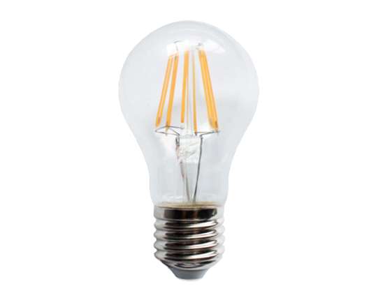 A60 6W bec cu filament LED